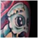 Tattoos - heart worm - 23967